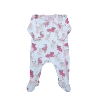 Pyjama rose chats taille 68
